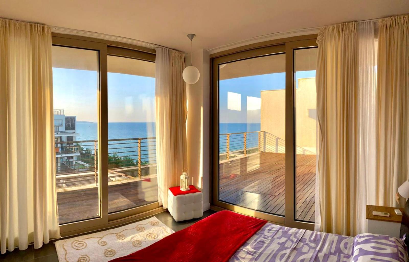 Sea View Penthouse Apartment Obzor Exterior photo